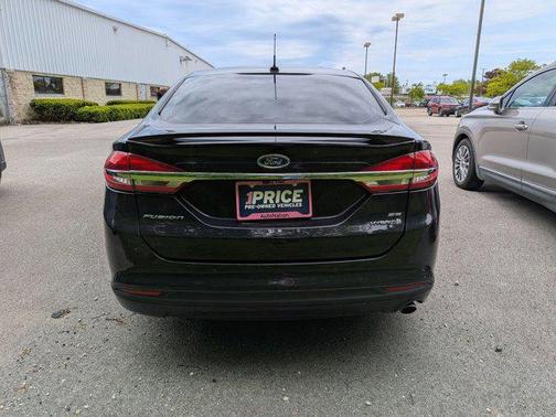 Shadow Black 2018 Ford Fusion Hybrid SE