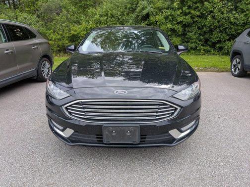 Shadow Black 2018 Ford Fusion Hybrid SE