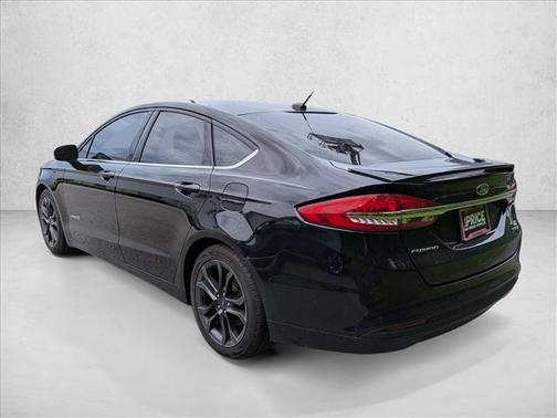 Shadow Black 2018 Ford Fusion Hybrid SE