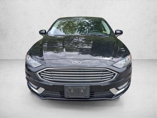 Shadow Black 2018 Ford Fusion Hybrid SE