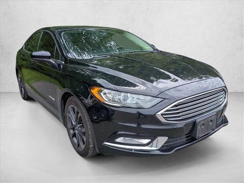 Shadow Black 2018 Ford Fusion Hybrid SE
