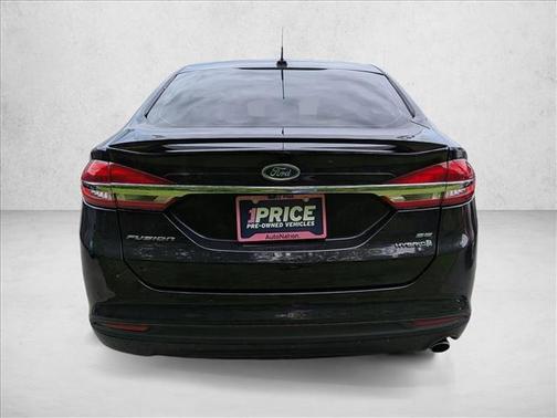 Shadow Black 2018 Ford Fusion Hybrid SE