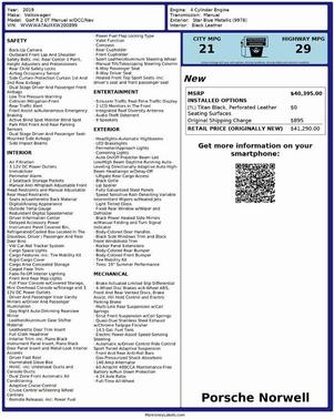 2019 Volkswagen Golf R 2.0T w/DCC & Navigation