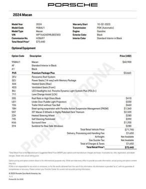 2024 Porsche Macan