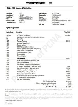 2024 Porsche 911 Carrera 4S