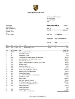 2025 Porsche Cayenne Turbo