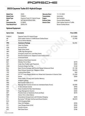 2023 Porsche Cayenne Turbo S