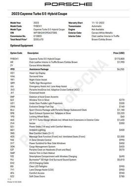 2023 Porsche Cayenne Turbo S