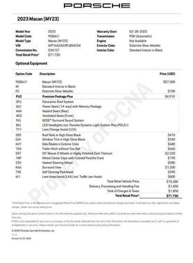 2023 Porsche Macan