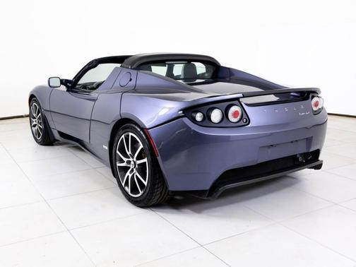 Gray 2010 Tesla Roadster Sport