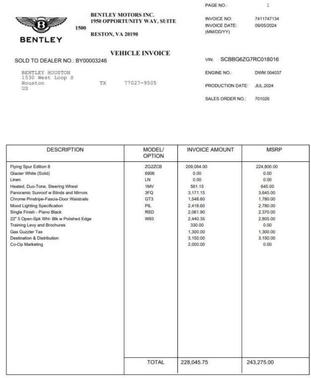 2024 Bentley Flying Spur V8