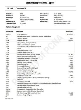 2026 Porsche 911 Carrera GTS