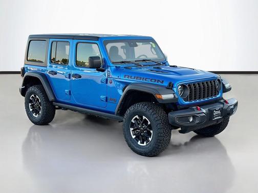 Hydro Blue Pearlcoat 2025 Jeep Wrangler Rubicon