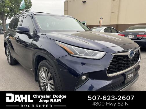 Blueprint 2021 Toyota Highlander Hybrid Platinum