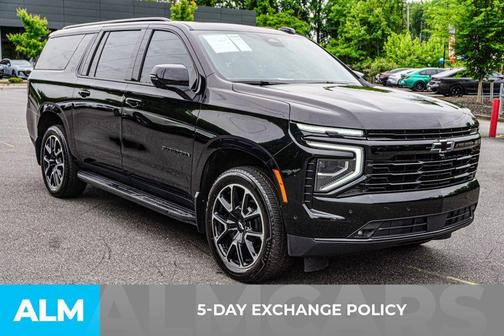 Black 2025 Chevrolet Suburban RST