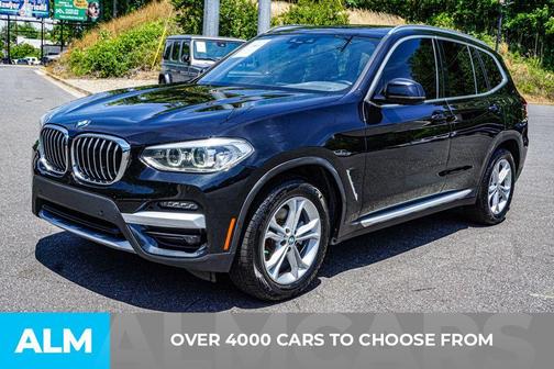 Black Sapphire Metallic 2021 BMW X3 sDrive30i