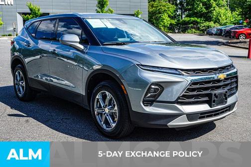 Sterling Gray Metallic 2025 Chevrolet Blazer LT