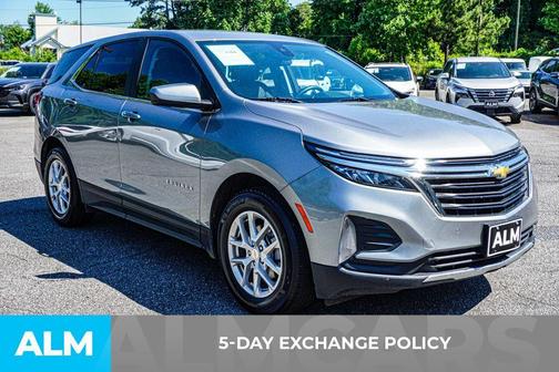 Sterling Gray Metallic 2024 Chevrolet Equinox LT