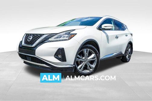 White 2020 Nissan Murano Platinum
