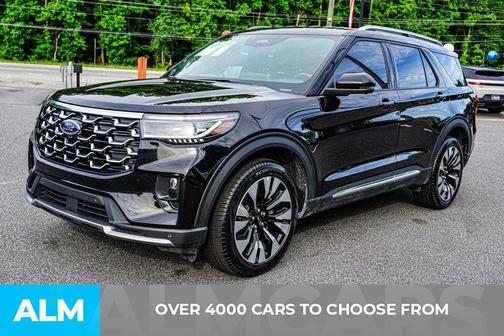 Black Metallic 2026 Ford Explorer Platinum