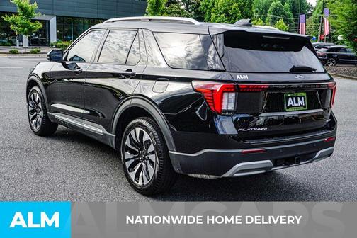 Black Metallic 2026 Ford Explorer Platinum