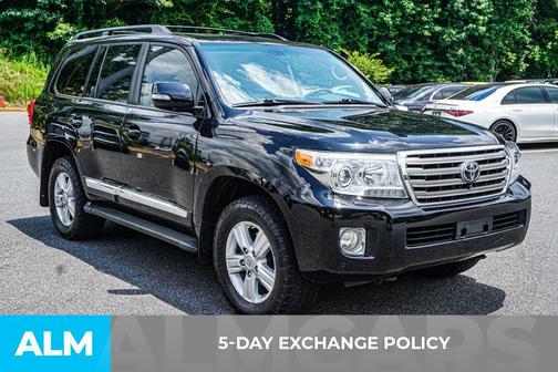Black 2013 Toyota Land Cruiser V8