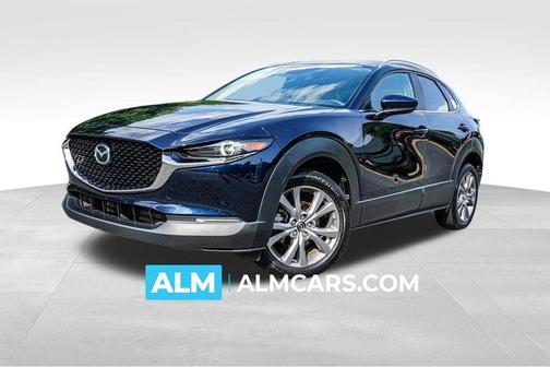 Deep Crystal Blue Mica 2024 Mazda CX-30 2.5 S Preferred Package
