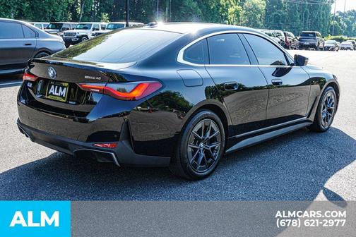 Jet Black 2025 BMW i4 Gran Coupe eDrive40