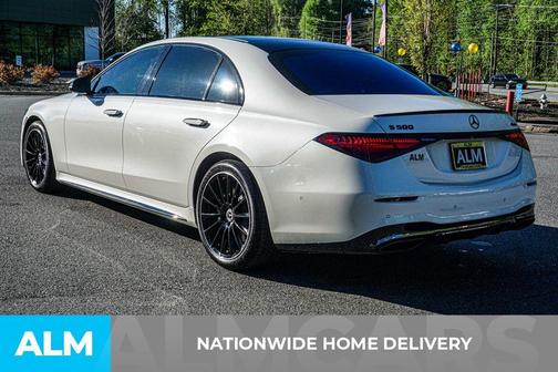 Diamond White 2023 Mercedes-Benz S-Class S 500 4MATIC