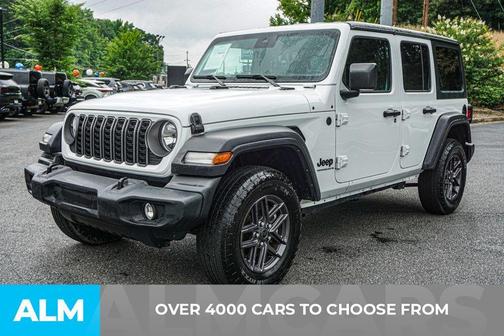 Bright White Clearcoat 2025 Jeep Wrangler Sport