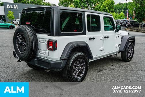 Bright White Clearcoat 2025 Jeep Wrangler Sport