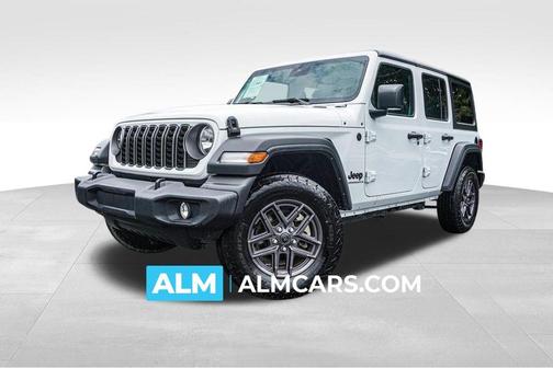 Bright White Clearcoat 2025 Jeep Wrangler Sport