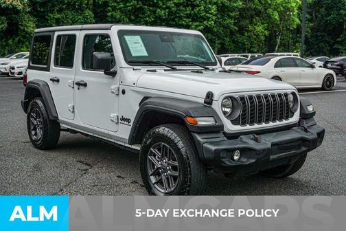 Bright White Clearcoat 2025 Jeep Wrangler Sport