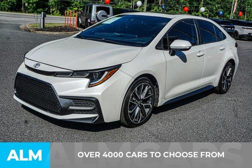 Blizzard Pearl 2020 Toyota Corolla XSE