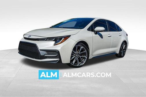 Blizzard Pearl 2020 Toyota Corolla XSE