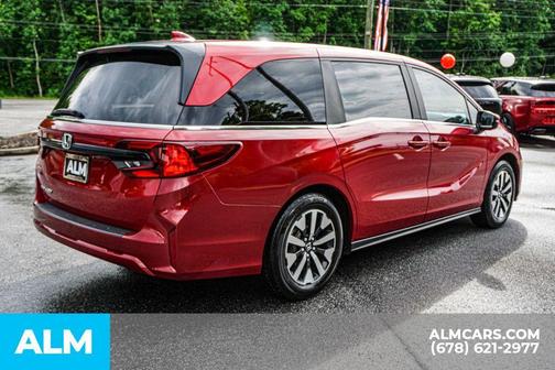 Red 2025 Honda Odyssey EX-L