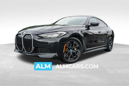 Black Sapphire Metallic 2023 BMW i4 Gran Coupe eDrive35
