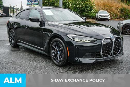 Black Sapphire Metallic 2023 BMW i4 Gran Coupe eDrive35