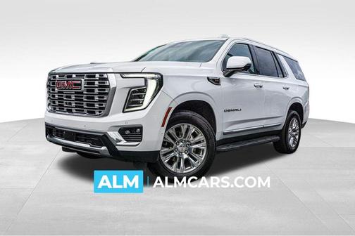 Summit White 2025 GMC Yukon Denali