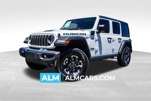 Bright White Clearcoat 2024 Jeep Wrangler 4xe Rubicon