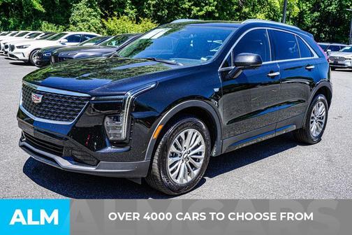 Stellar Black Metallic 2025 Cadillac XT4 Premium Luxury