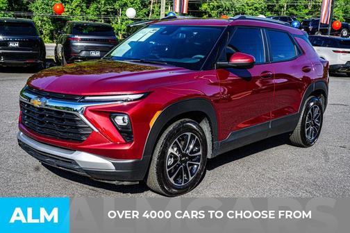 Crimson Metallic 2025 Chevrolet Trailblazer LT