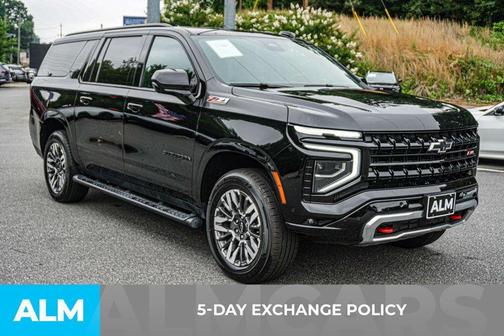 Black 2025 Chevrolet Suburban Z71