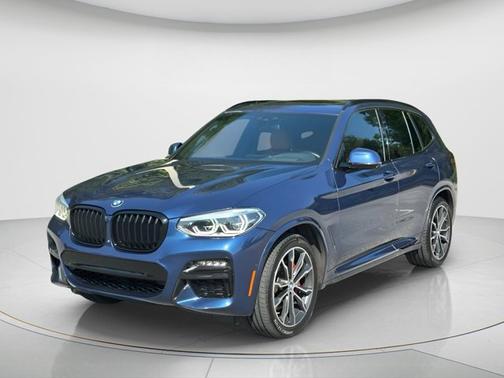 Phytonic Blue Metallic 2021 BMW X3 M40i