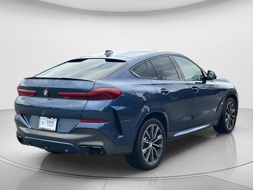Phytonic Blue Metallic 2021 BMW X6 xDrive40i