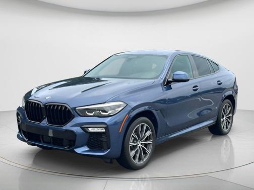 Phytonic Blue Metallic 2021 BMW X6 xDrive40i