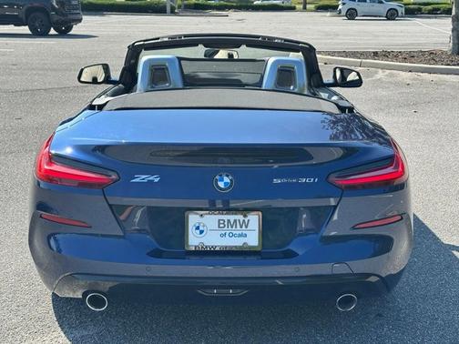 Mediterranean Blue Metallic 2021 BMW Z4 sDrive30i