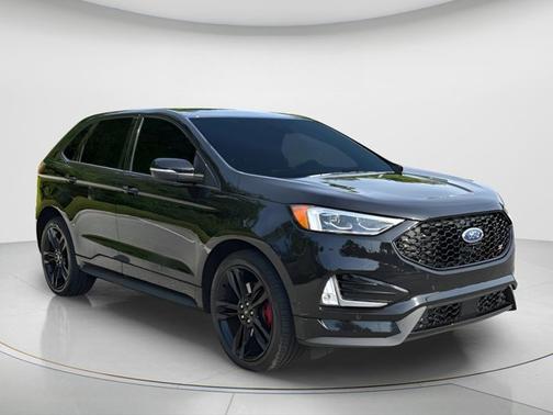 Agate Black Metallic 2021 Ford Edge ST