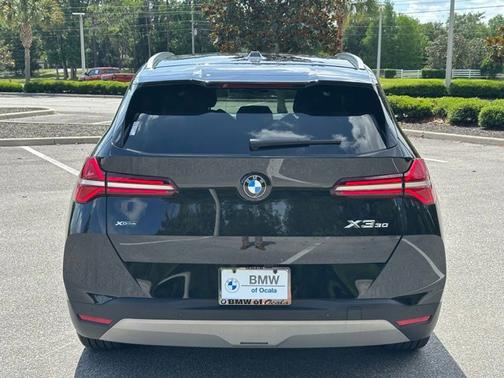Black Sapphire Metallic 2026 BMW X3 30 xDrive