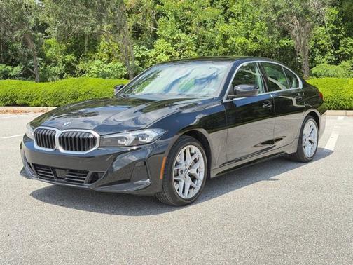 Jet Black 2025 BMW 330 330i